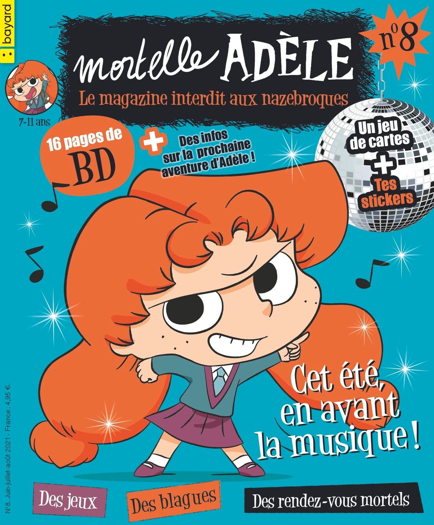 Magazine Mortelle Adèle n°8 - XXX - BAYARD JEUNESSE