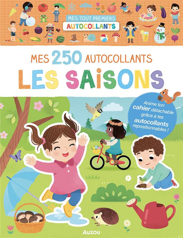 MES TOUT PREMIERS AUTOCOLLANTS - 250 AUTOCOLLANTS - LES SAISONS - WU YI-HSUAN - PHILIPPE AUZOU