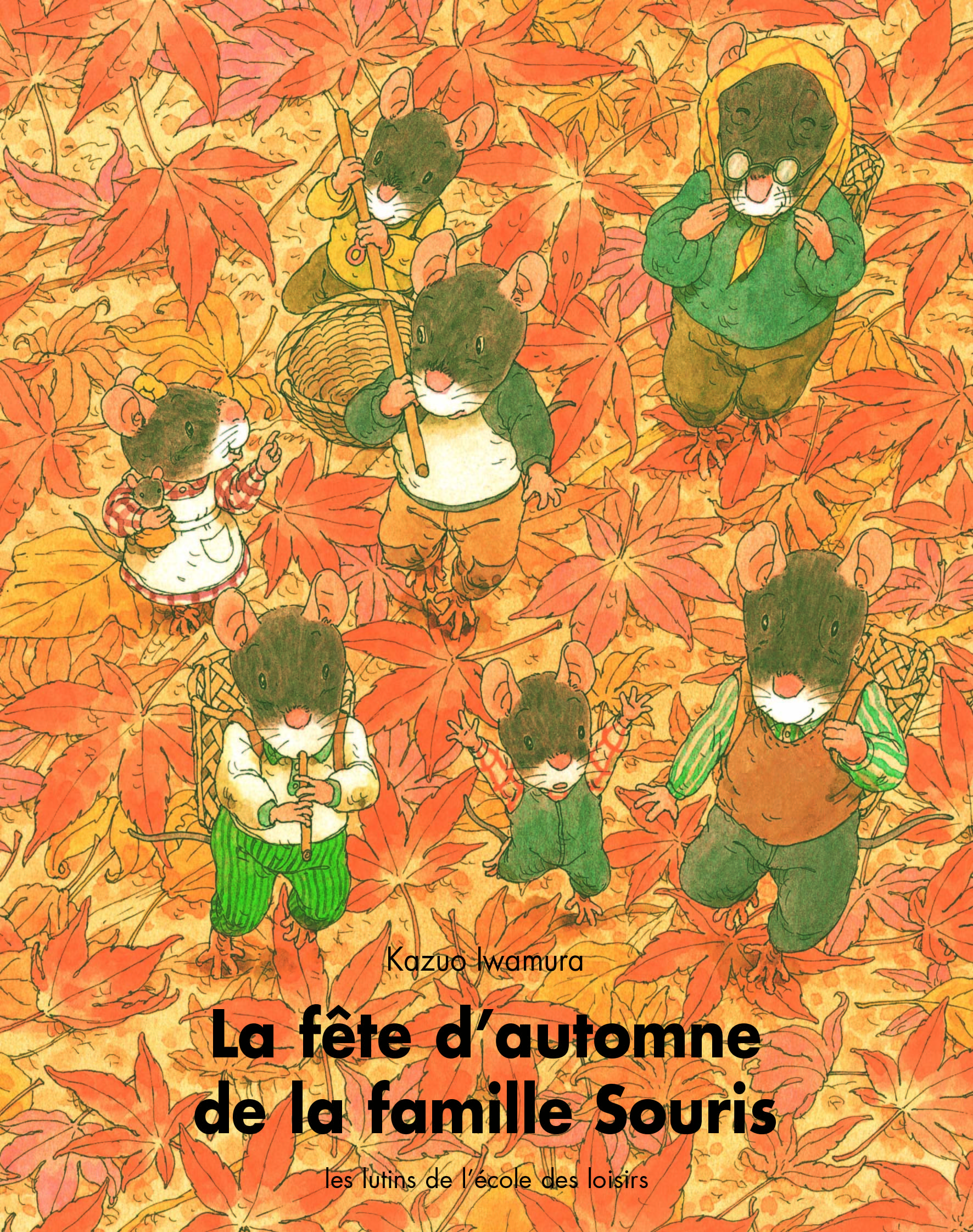 fete d automne de la famille souris - IWAMURA Kasuo - EDL