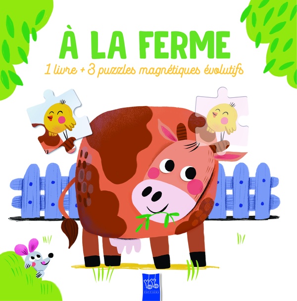 A LA FERME - LIVRE ET PUZZLE - XXX - NC