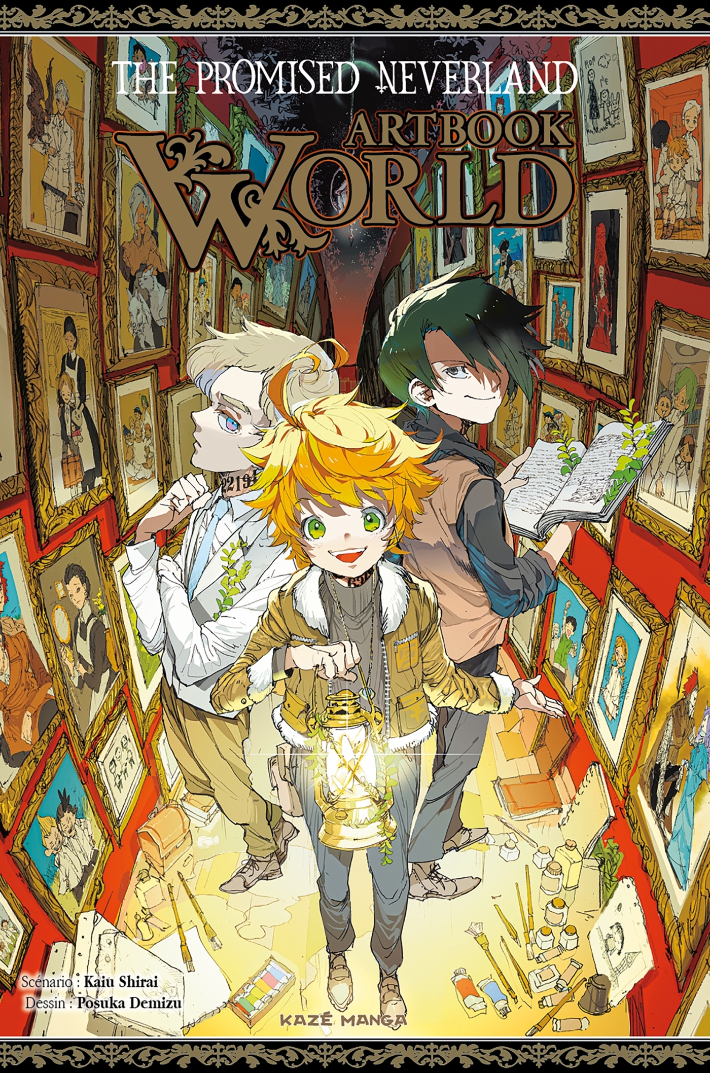 THE PROMISED NEVERLAND ARTBOOK - XXX - CRUNCHYROLL