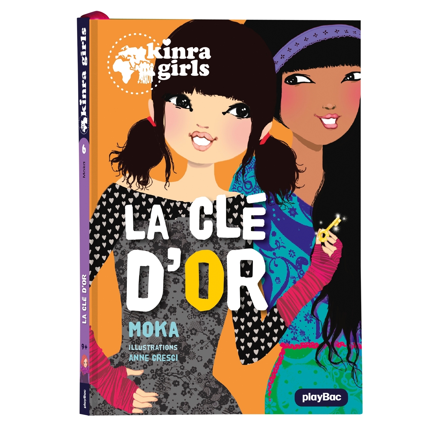 Kinra Girls - La clé d'or - Tome 6 - Moka Moka, Cresci Anne - PLAY BAC