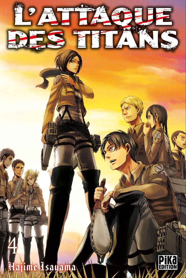 L'ATTAQUE DES TITANS TOME 4 - ISAYAMA HAJIME - Pika