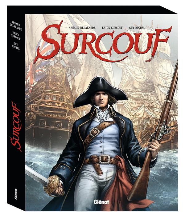 SURCOUF : COFFRET TOMES 1 A 4 - DELALANDE/SURCOUF - GLENAT