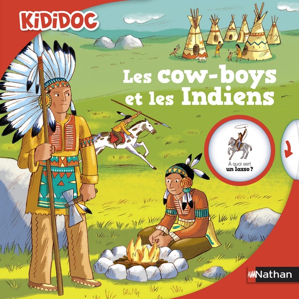 LES COW-BOYS ET LES INDIENS - VOL26 - BILLIOUD/SAILLARD - Nathan Jeunesse