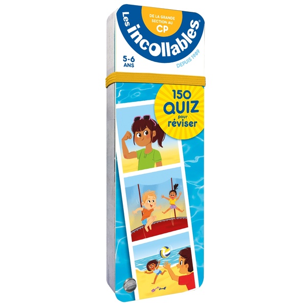 LES INCOLLABLES - 150 QUIZ POUR REVISER - DE LA GRANDE SECTION AU CP - PLAY BAC EDITIONS - PRISMA