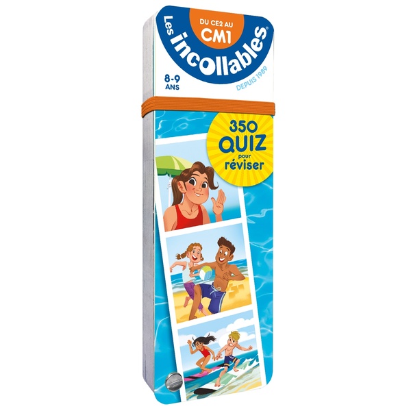 LES INCOLLABLES - 350 QUIZ POUR REVISER - DU CE2 AU CM1 - PLAY BAC EDITIONS - PRISMA