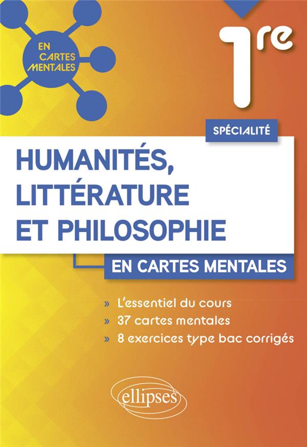 SPECIALITE HUMANITES, LITTERATURE ET PHILOSOPHIE. PREMIERE - BENOIT/BELIN - ELLIPSES MARKET