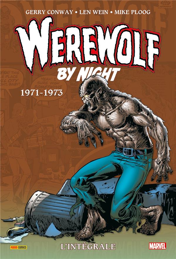 WEREWOLF BY NIGHT : L'INTEGRALE 1971-1973 (T01) - CONWAY/WEIN/PLOOG - PANINI