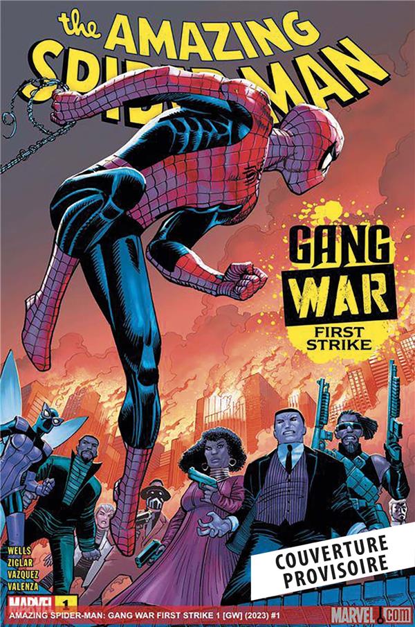 SPIDER-MAN : GANG WAR N 01 - WELLS/ZIGLAR/FOXE - PANINI