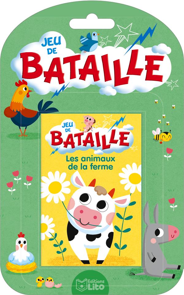 JEUX BATAILLE ANIMAUX DE FERME - XXX - LITO