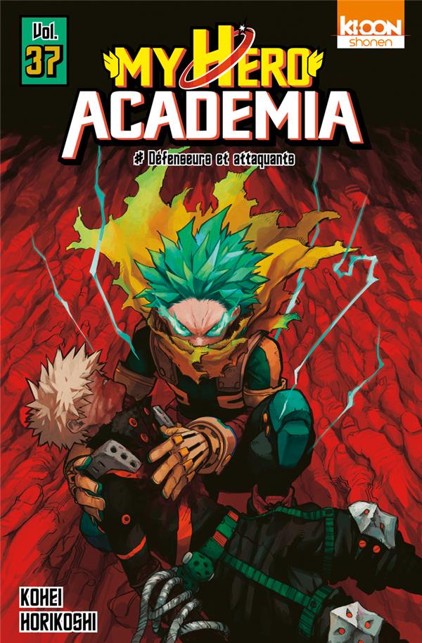 MY HERO ACADEMIA TOME 37 : DEFENSEURS ET ATTAQUANTS - HORIKOSHI KOHEI - KI-OON