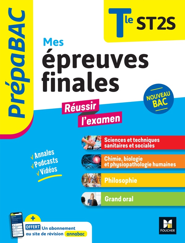 PREPABAC TERMINALE ST2S_MES EPREUVES FINALES_FICHES ET ANNALES - GODIARD/RAUSCHER - FOUCHER