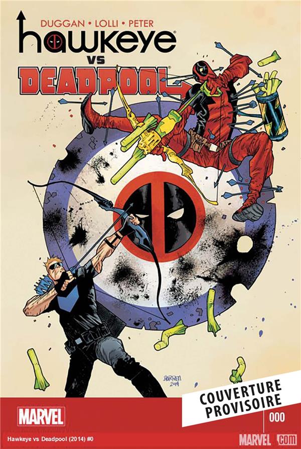 DEADPOOL VS. HAWKEYE - DUGGAN/LOLLI - PANINI