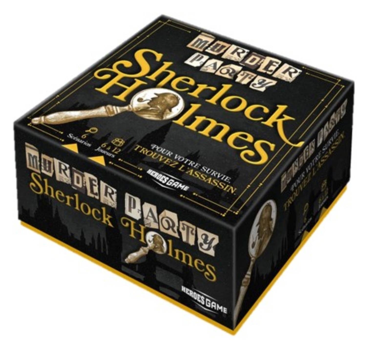 MURDER PARTY SHERLOCK HOLMES - Bertrand Puard - HACHETTE HEROES