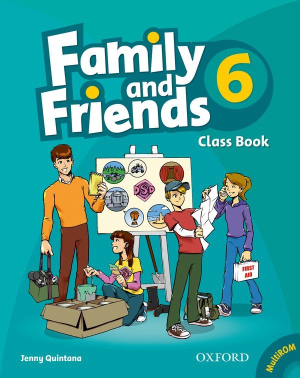 FAMILY & FRIENDS 6: CLASS BOOK AND MULTIROM PACK -  - OXFORD UP ELT