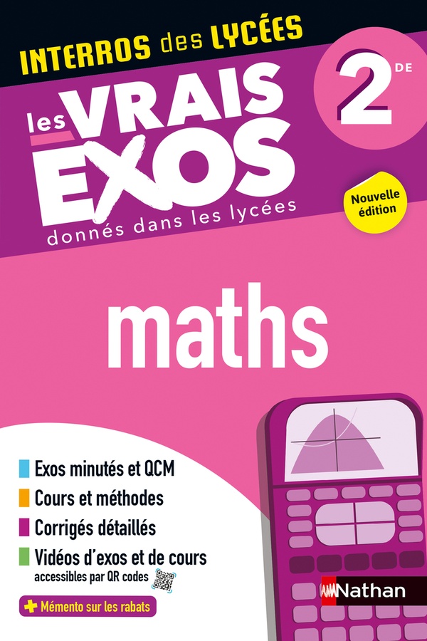 INTERROS DES LYCEES MATHS 2DE - BRAUWERE/PASQUET - CLE INTERNAT