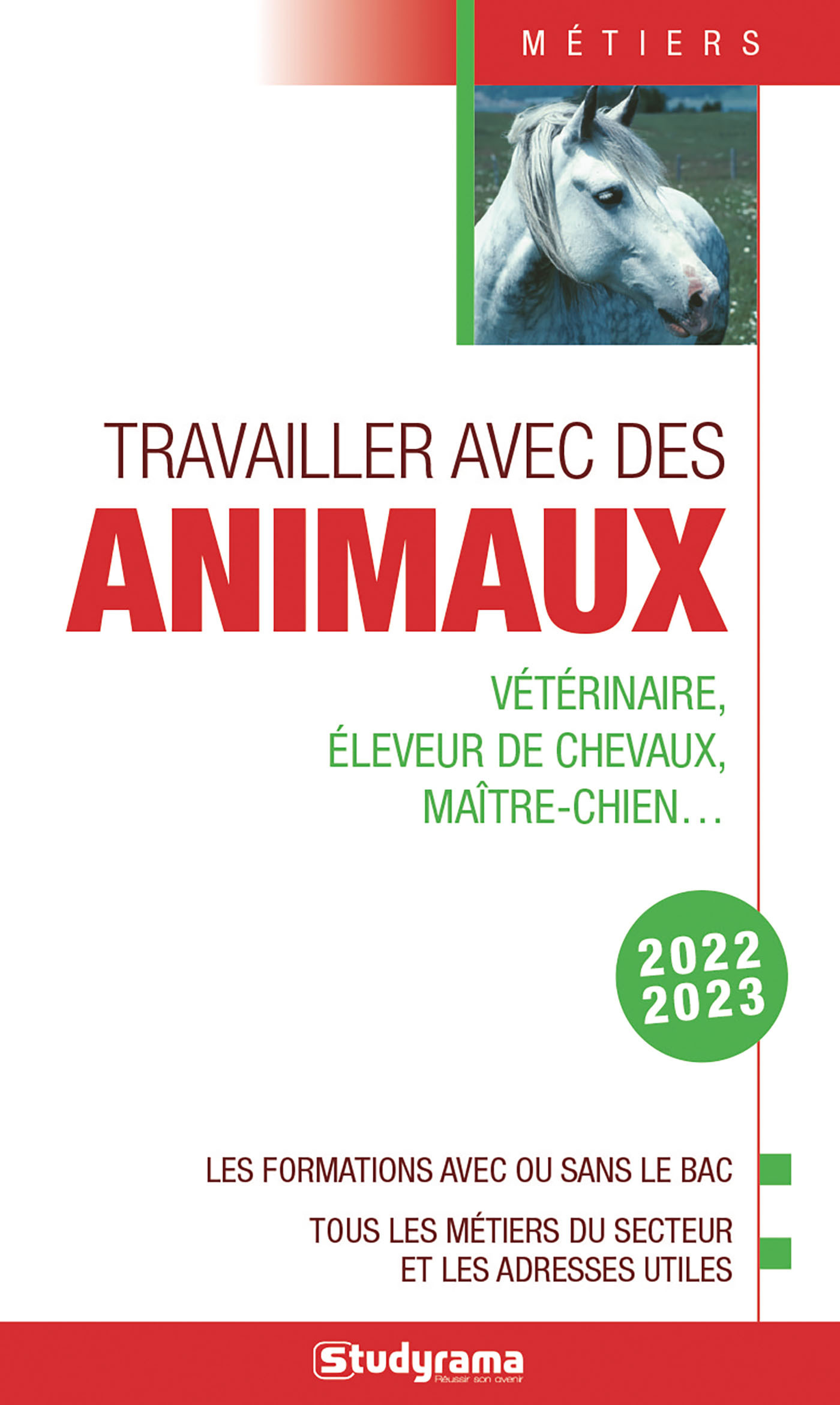 TRAVAILLER AVEC DES ANIMAUX -  Studyrama - STUDYRAMA