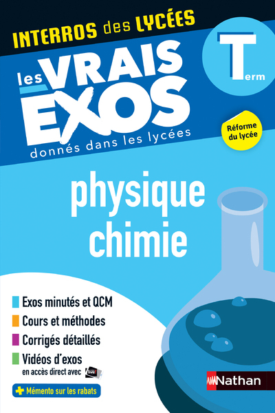 INTERROS DES LYCEES - PHYSIQUE-CHIMIE - TERMINALE - Fredéric Masset - NATHAN