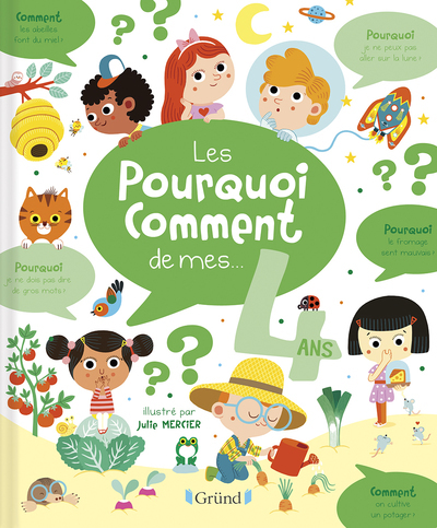 LES POURQUOI COMMENT DE MES 4 ANS - Aurélie Desfour - GRUND