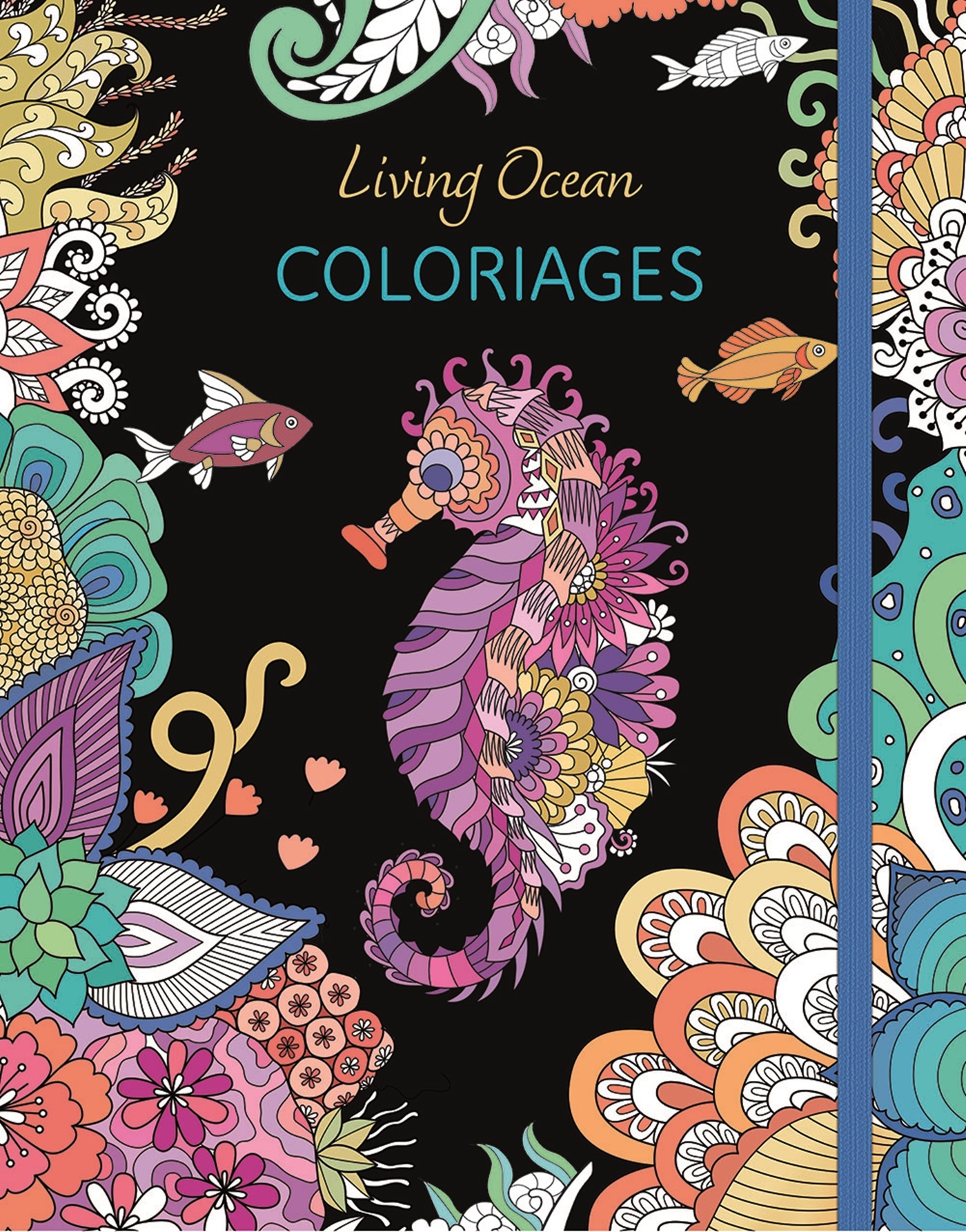 LIVING OCEAN COLORIAGES -  Collectif, PETRA THEISSEN, PETRA - CHANTECLER