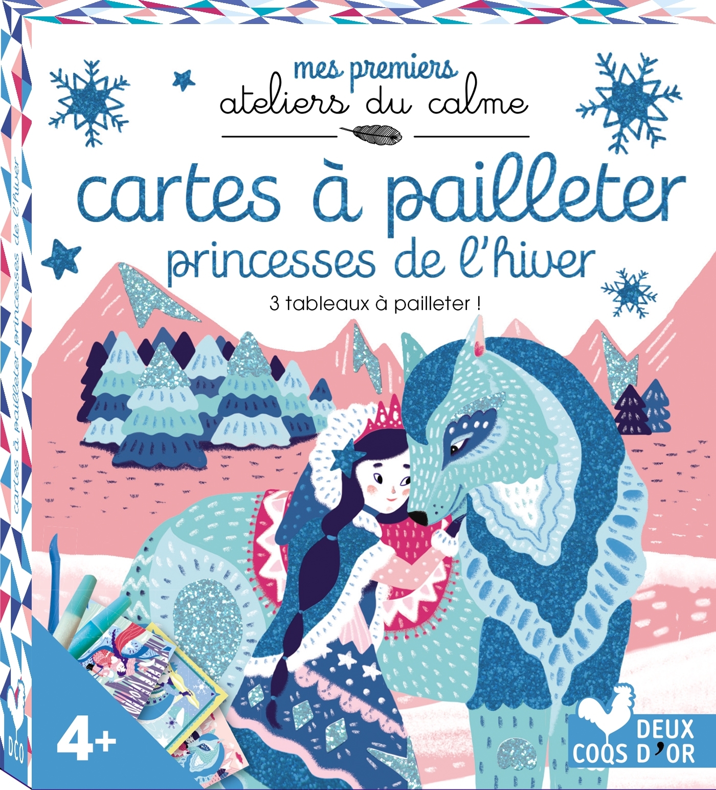 PAILLETTES PRINCESSES DE L'HIVER - CINZIA SILEO - DEUX COQS D OR