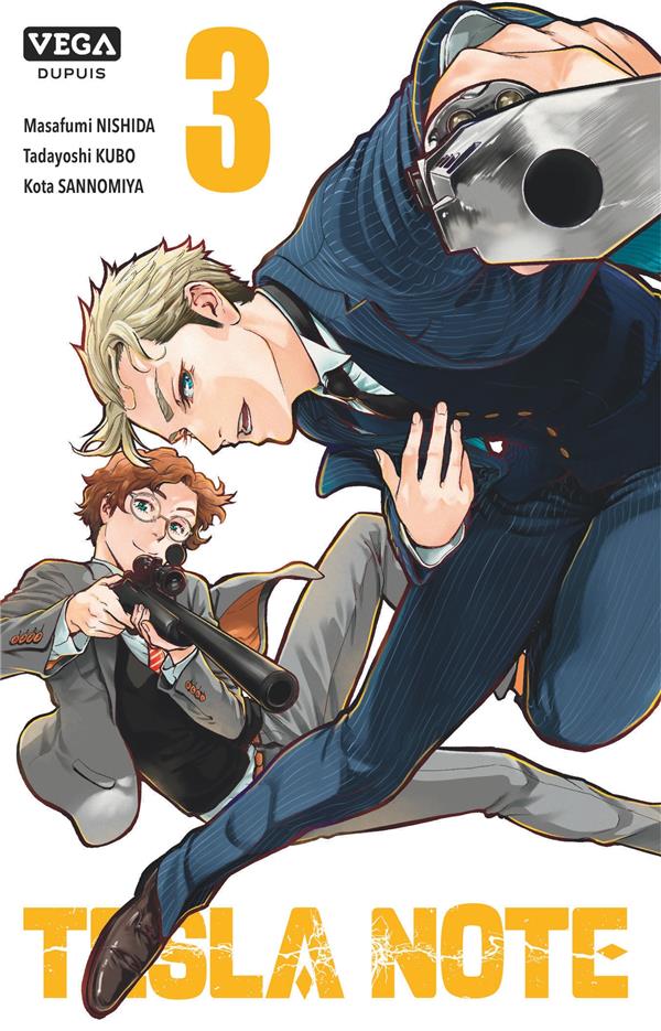 TESLA NOTE - TOME 3 - KUBO TADAYOSHI - VEGA MANGA