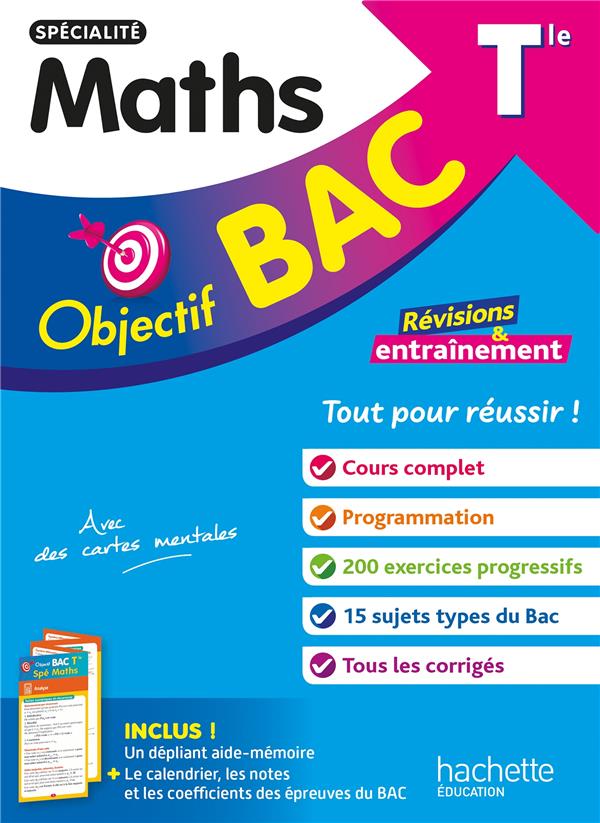 OBJECTIF BAC TLE SPECIALITE MATHS - BARBAZO/BILLA - HACHETTE