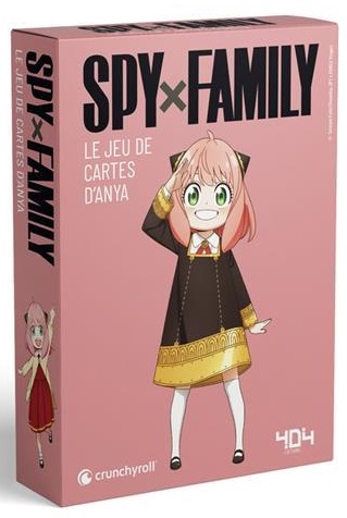 JEU DE CARTES SPY X FAMILY - SPECIAL ANYA - CRUNCHYROLL - NC