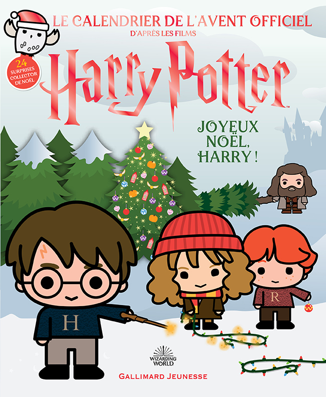 Harry Potter - Le calendrier de l'Avent officiel - Joyeux Noël, Harry ! - Collectif , Lecoq Sophie - GALLIMARD JEUNE