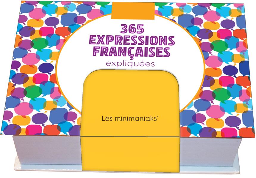 MINIMANIAK 365 EXPRESSIONS FRANCAISES - MINI CALENDRIER - ROMAIN CHRISTIAN - 365 PARIS MINIMANIAK 365 EXPRESSIONS FRANCAISES - MINI CALENDRIER - ROMAIN CHRISTIAN - 365 PARIS
