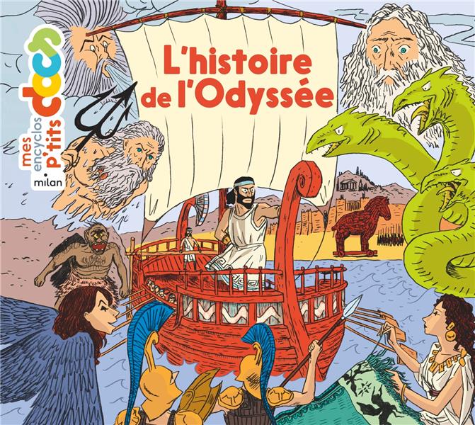 L'ODYSSEE - FRATTINI STEPHANE - Milan jeunesse