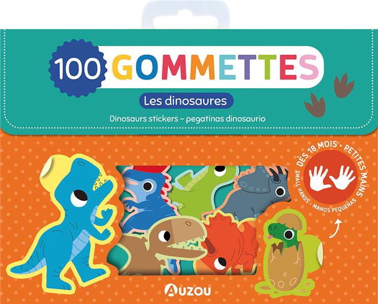 MA POCHETTE DE 100 GOMMETTES - LES DINOSAURES - MR IWI - NC