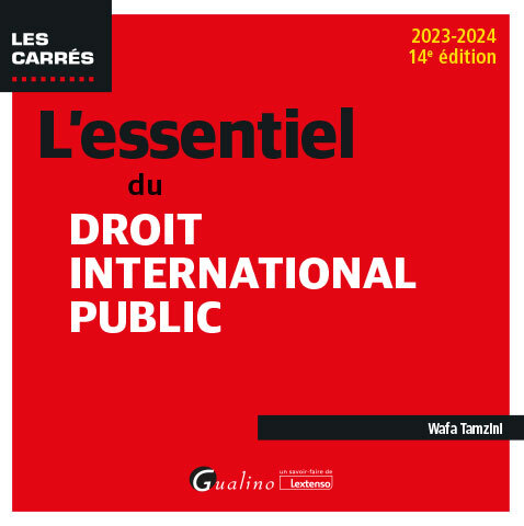 L'essentiel du droit international public - Tamzini Wafa - GUALINO