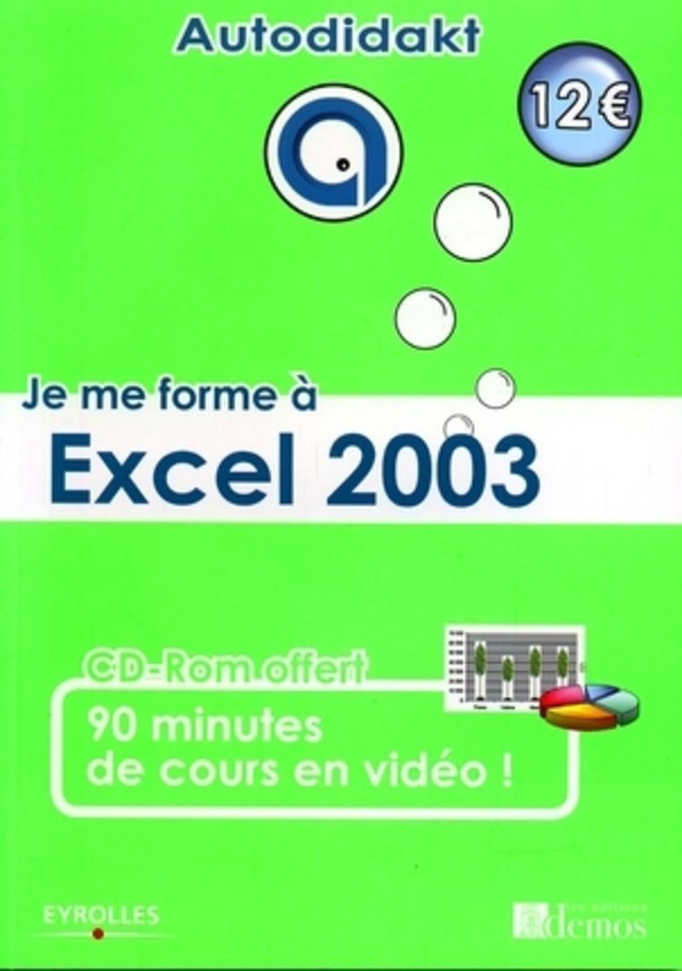 Je me forme à Excel 2003 - MAGGIO (DI) ALA , Di Maggio Alain - EYROLLES