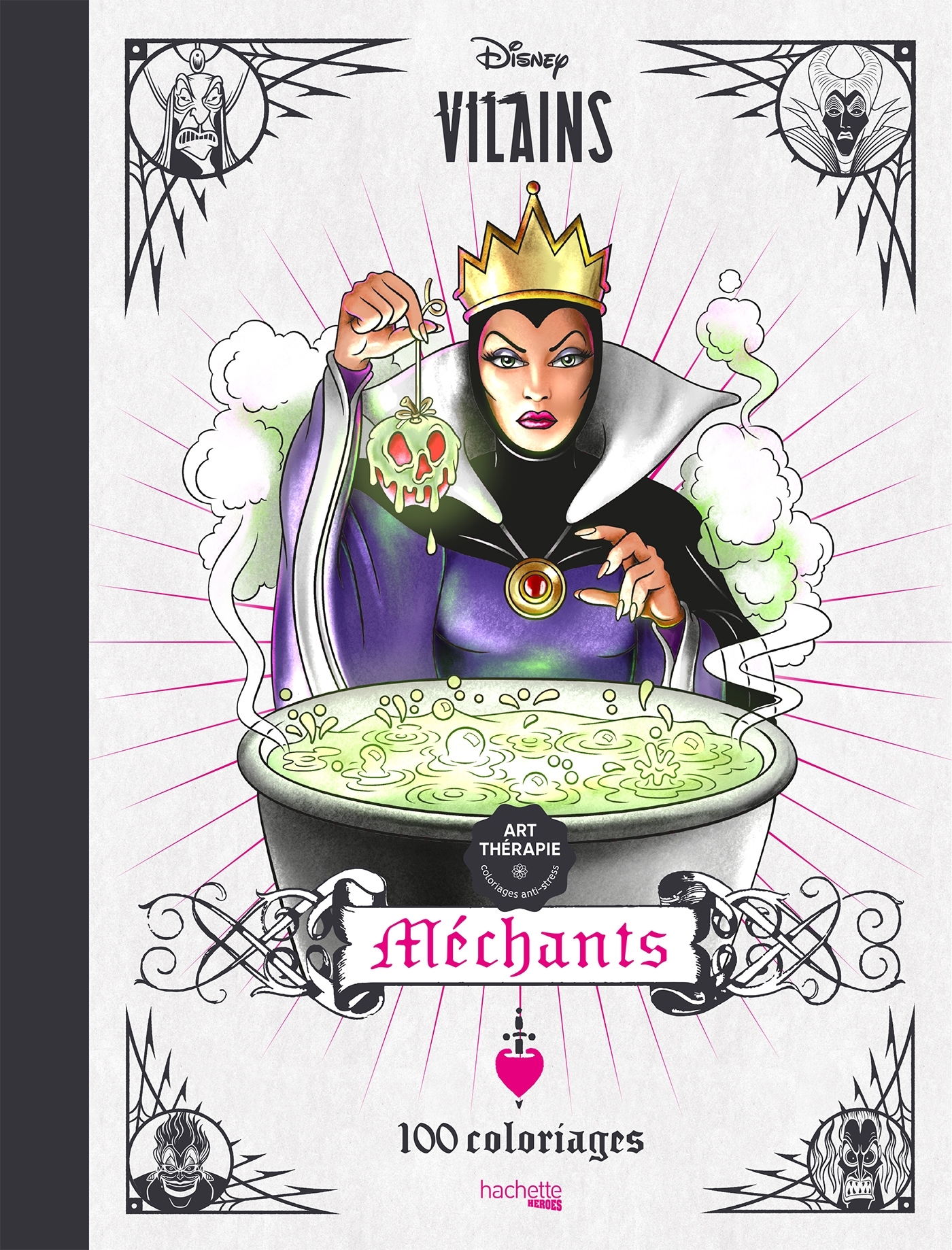 Art-thérapie Disney Méchants - Sousa Tracy - HACHETTE HEROES Art-thérapie Disney Méchants - Sousa Tracy - HACHETTE HEROES