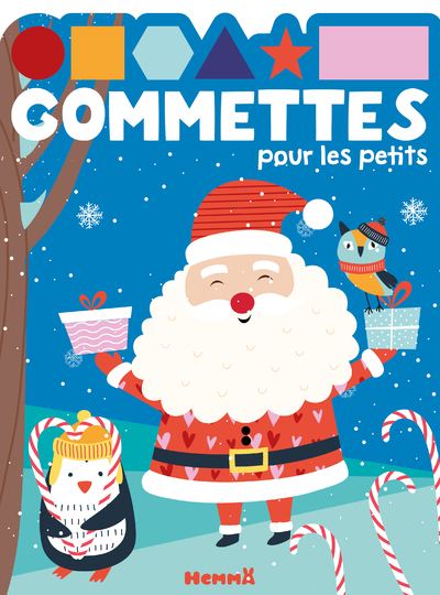 Gommettes pour les petits (Père Noël et pingouin) - Collectif Collectif - HEMMA