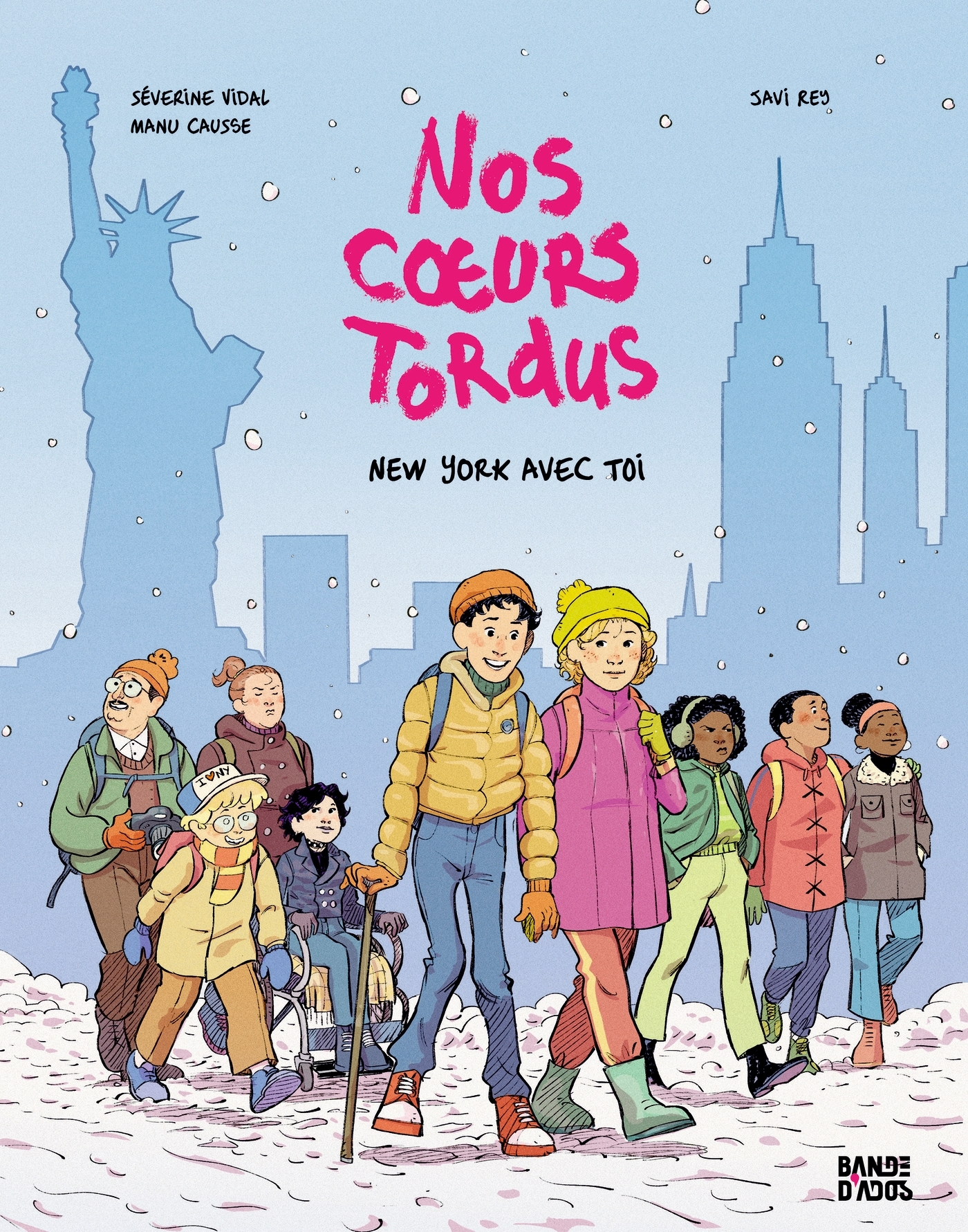 Nos coeurs tordus, Tome 02 - Vidal Séverine, MANU CAUSSE MANU CAUSSE, Rey Calatayud Javier, Rey Javi, MANU CAUSSE  - BAYARD JEUNESSE