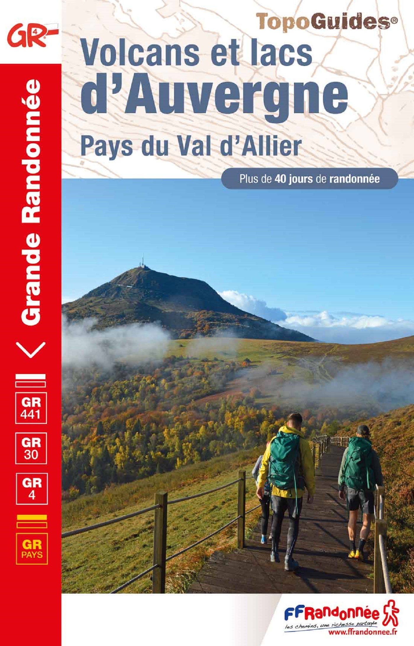 Volcans et lacs d'Auvergne - Collectif  - FFRP