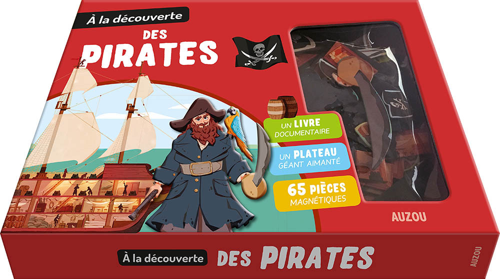 À LA DÉCOUVERTE DES PIRATES - Bihan Maud, BILLIOUD Jean Michel, Phan Pascal - AUZOU