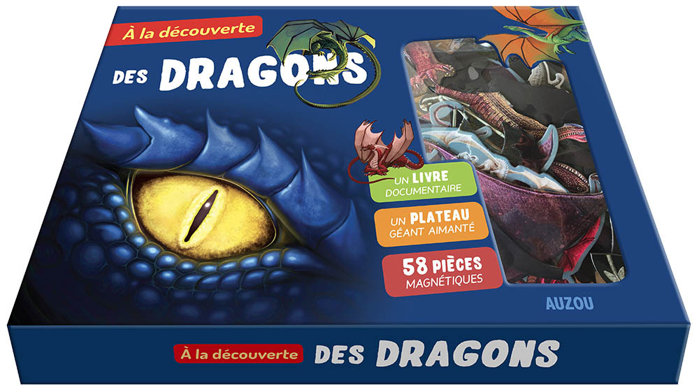 À LA DÉCOUVERTE DES DRAGONS - QUENOT Katherine, ALBERTO Pedro Antonio, ATUCHIN Andrey - AUZOU