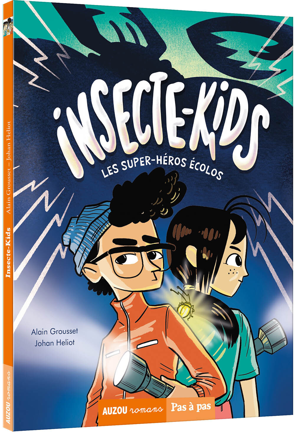 INSECTE-KIDS - LES SUPERHEROS ECOLOS - Grousset Alain, Johan HELIOT Johan HELIOT, CEEJ Rowland - AUZOU