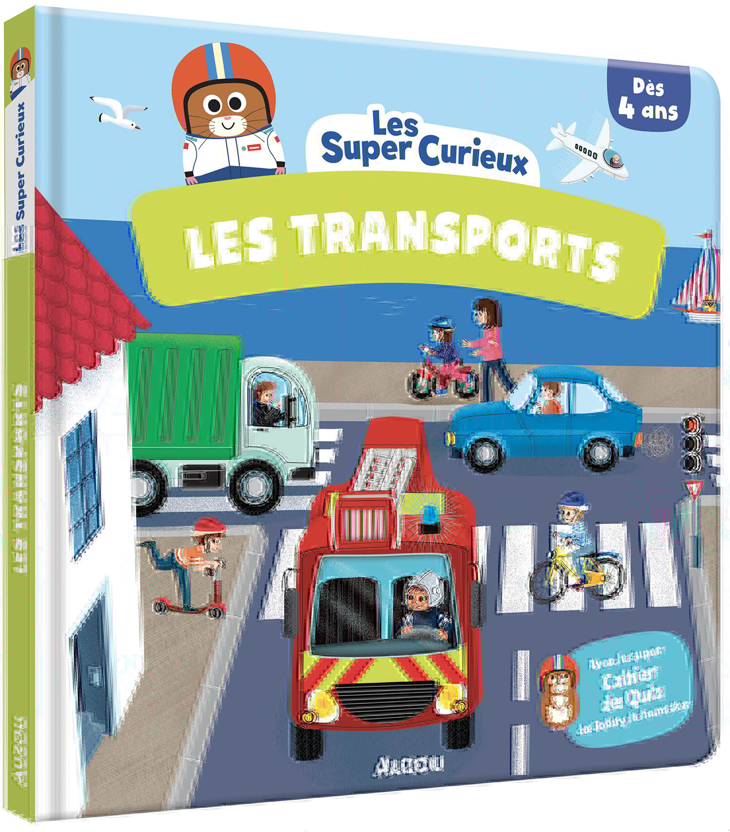 LES SUPER CURIEUX - LES TRANSPORTS - DEHEEGER Jean Sebastien, Rohrbach Sophie, Paris Mathilde - AUZOU