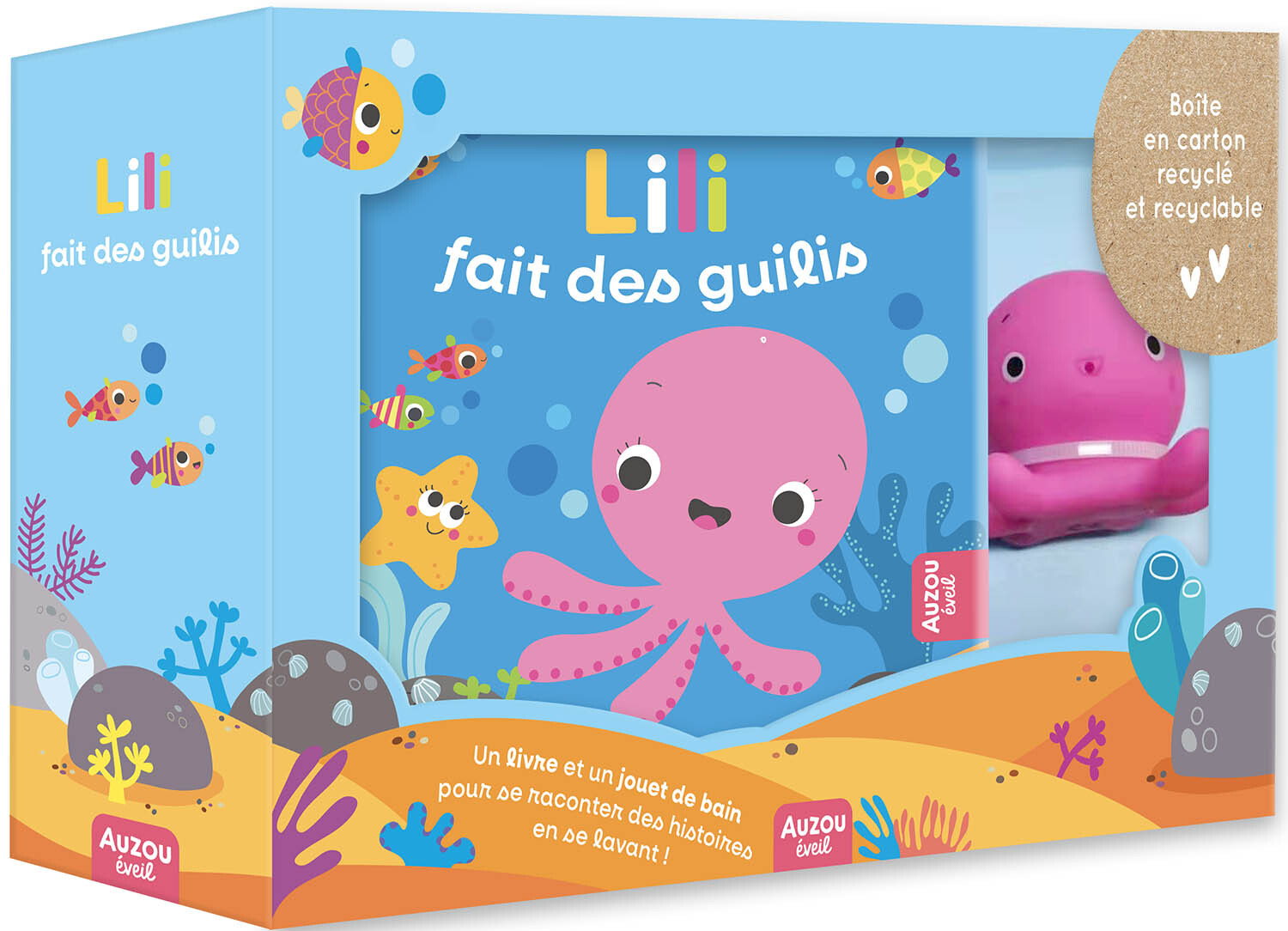 MON PREMIER LIVRE DE BAIN - LILI ADORE LES GUILIS - MARTINEZ PENA Sigrid - AUZOU