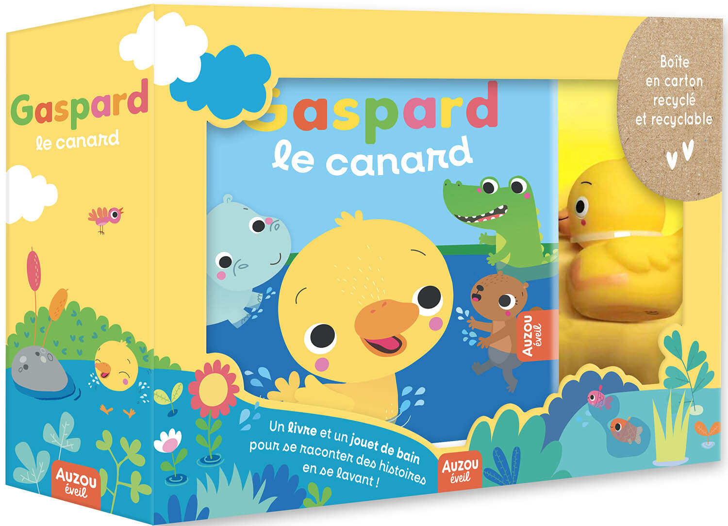 MON PREMIER LIVRE DE BAIN - GASPARD LE CANARD - MARTINEZ PENA Sigrid - AUZOU