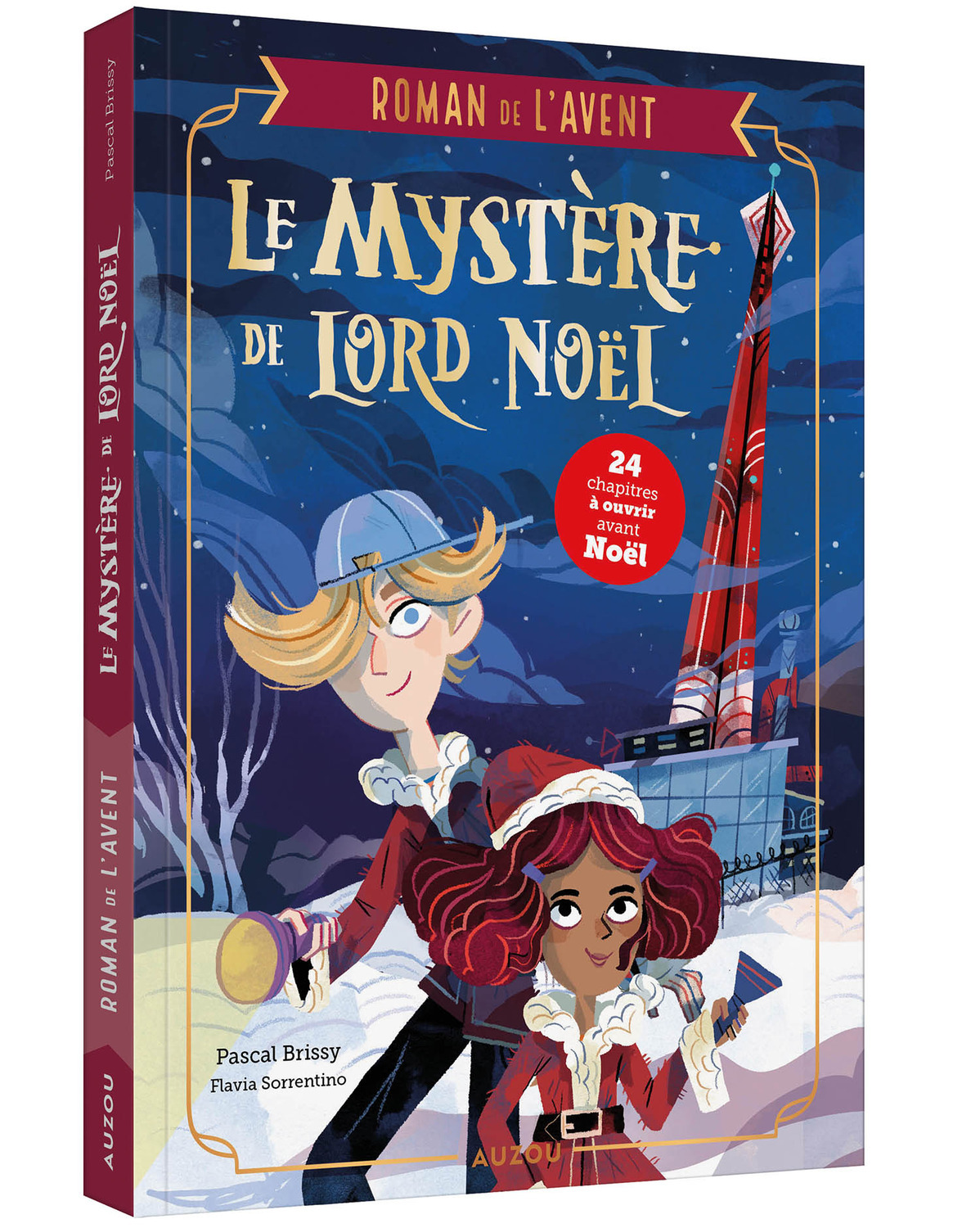 MON ROMAN DE L'AVENT - LE MYSTÈRE DE LORD NOËL - Brissy Pascal, COCO ZOOL COCO ZOOL, Sorrentino Flavia - AUZOU