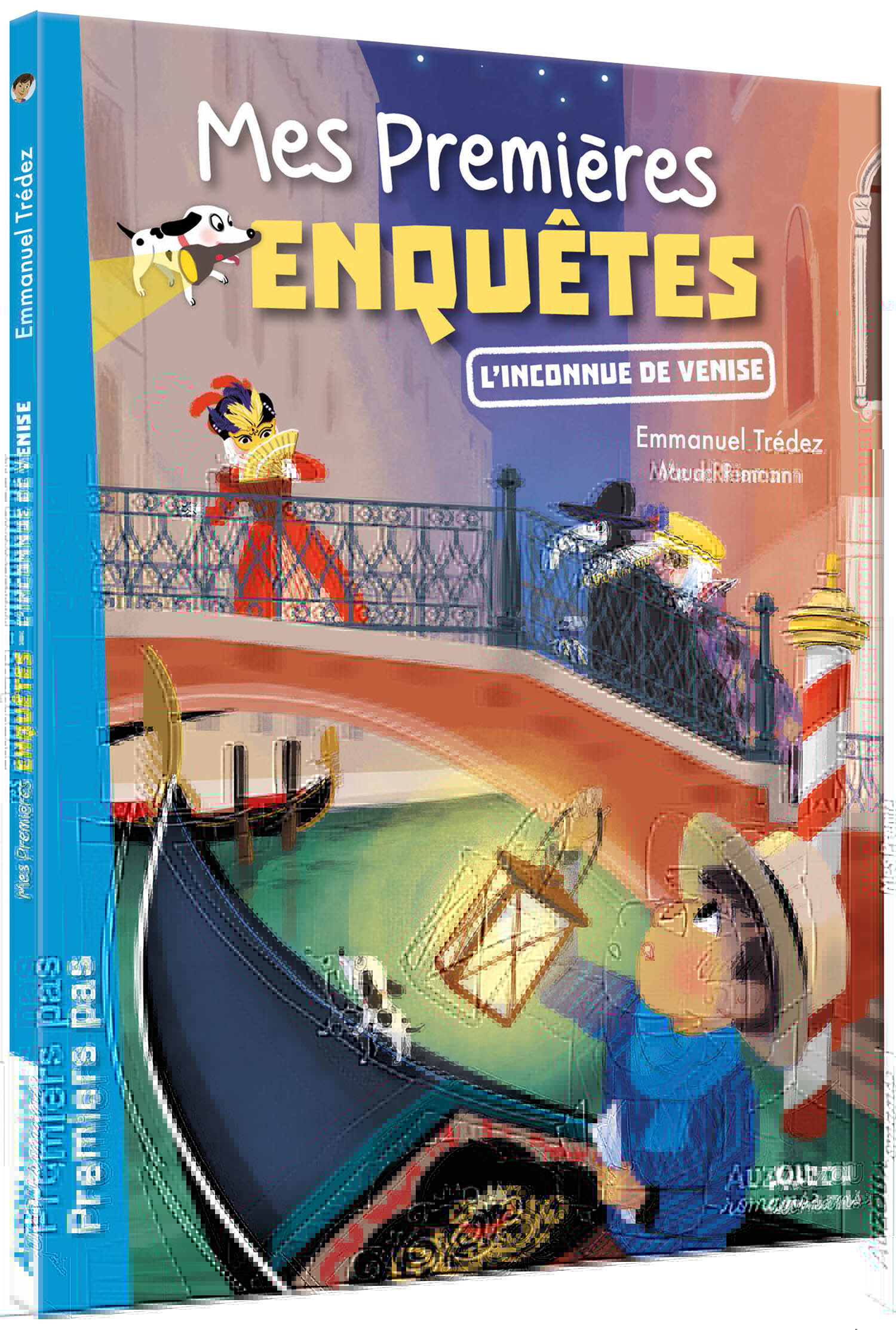 MES PREMIÈRES ENQUÊTES - L'INCONNUE DE VENISE - Trédez Emmanuel Trédez Emmanuel, Riemann Maud - AUZOU