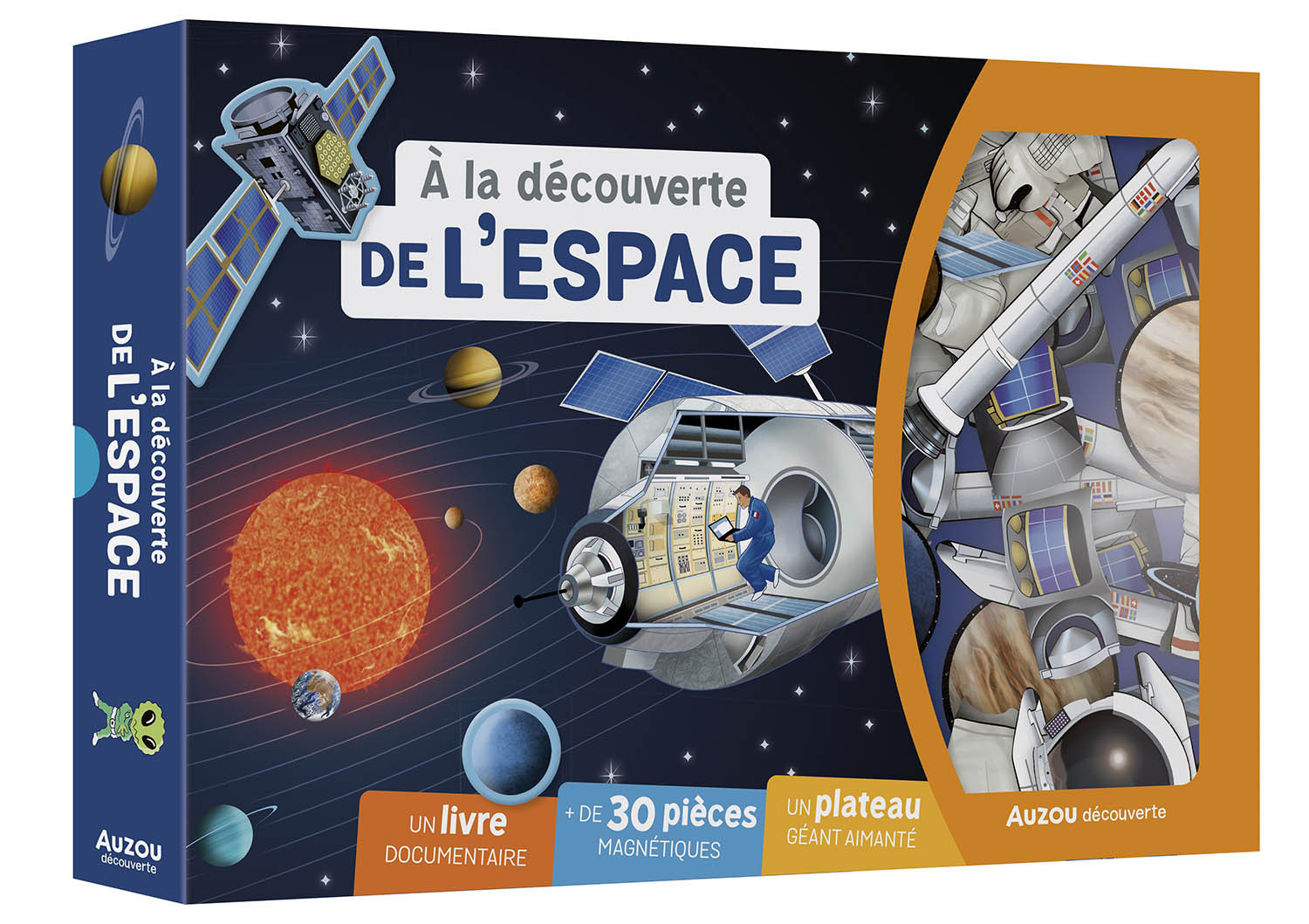 A LA DÉCOUVERTE DE L'ESPACE - Pedrola Adèle, Tessier Thomas - AUZOU