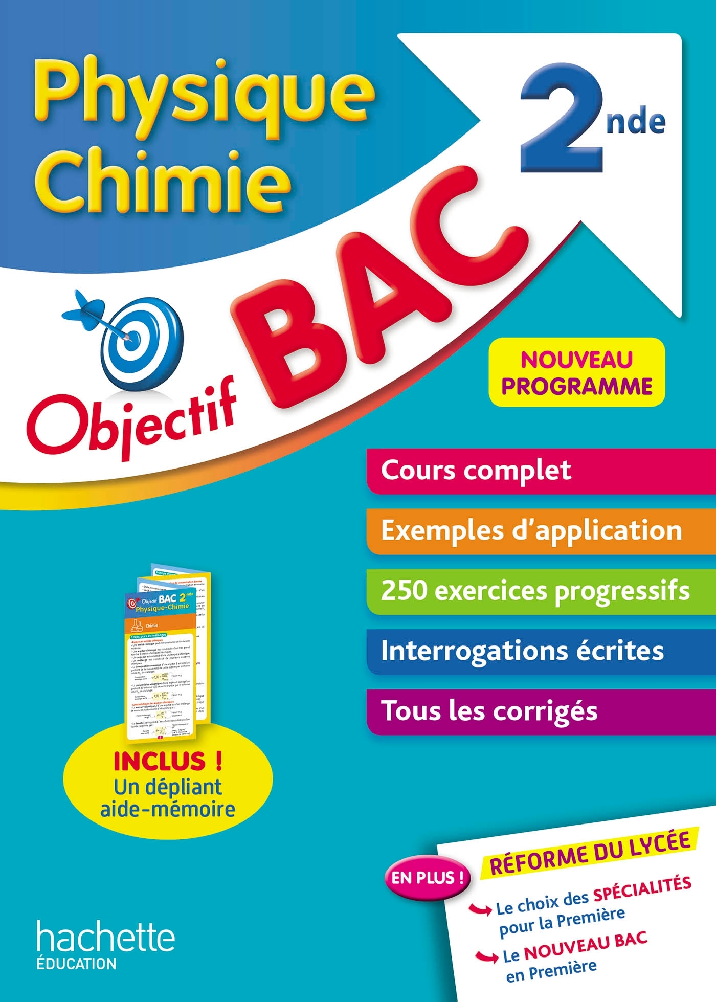 Objectif Bac Physique Chimie 2nde - Ramon Anne Laure, Barde Nathalie, Barde Michel, La Piana Antoine, Ferranti Fabrice, Garrabos Laurent - HACHETTE EDUC