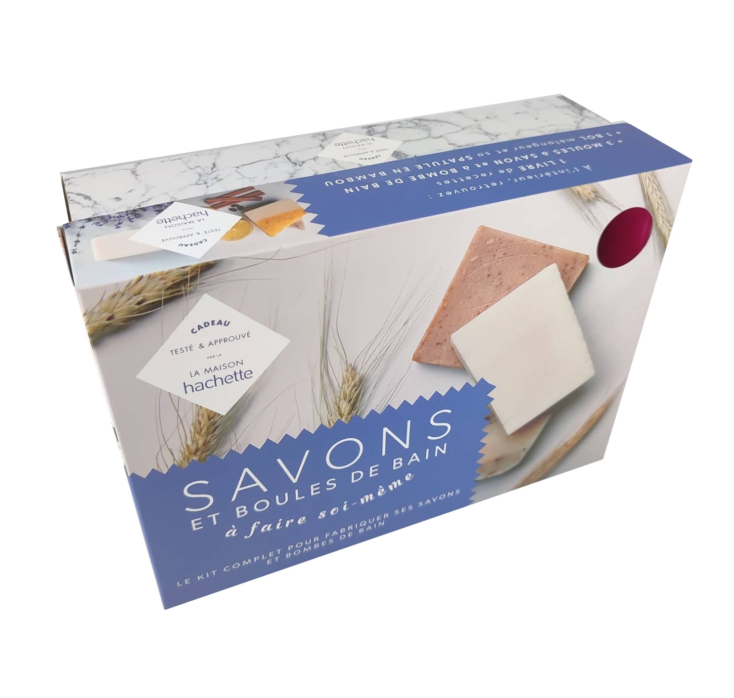 Coffret Savons et Boules de bain à faire soi-même -   - HACHETTE PRAT